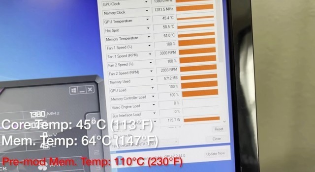 DIY大神改造RTX3070Ti散热 助力温度降低46℃ 